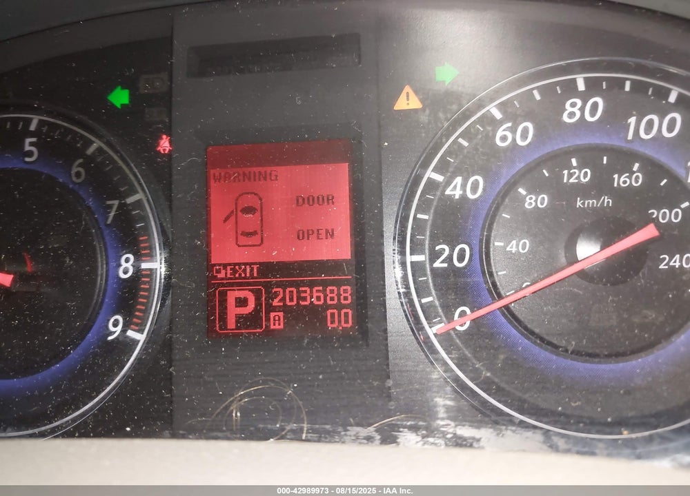 2008 INFINITI G35 JOURNEY VIN: JNKBV61E58M225461