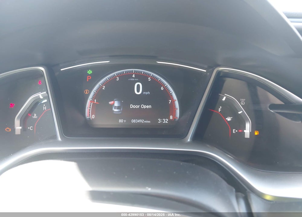 2020 HONDA CIVIC SPORT VIN: 2HGFC2F86LH563730
