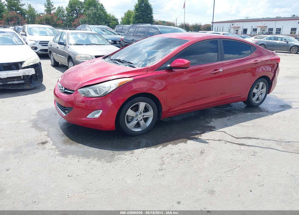2013 HYUNDAI ELANTRA VIN: KMHDH4AE7DU801045