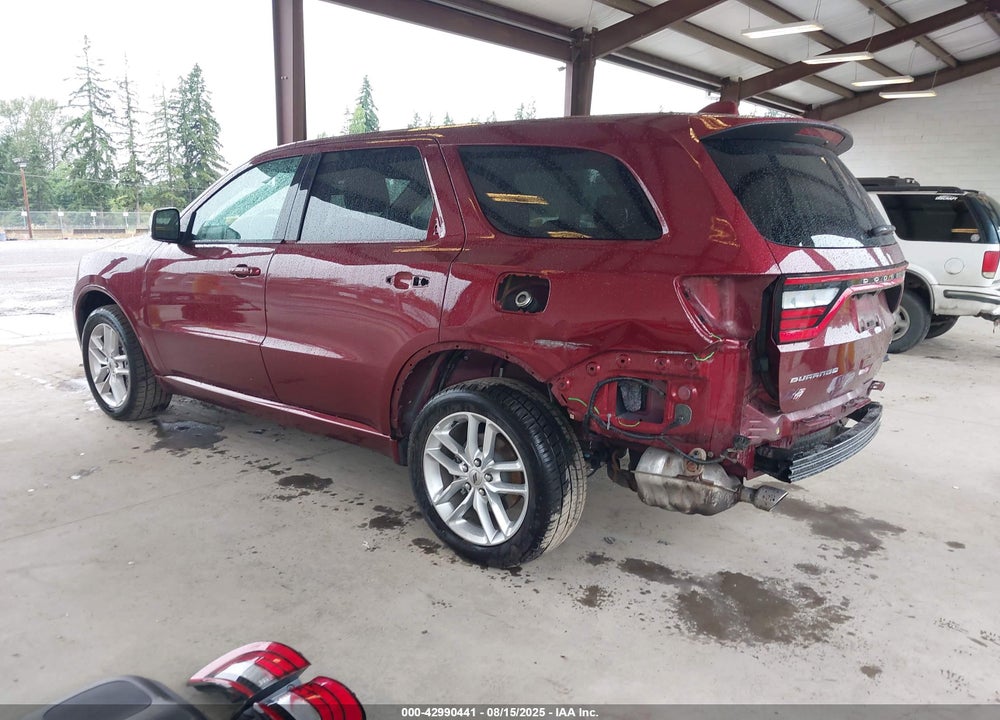 2022 DODGE DURANGO GT PLUS AWD VIN: 1C4RDJDG6NC224968