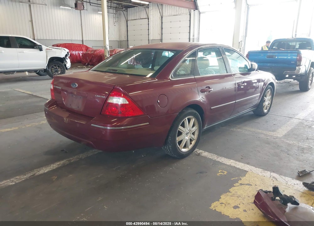 2005 FORD FIVE HUNDRED LIMITED VIN: 1FAHP25105G112278