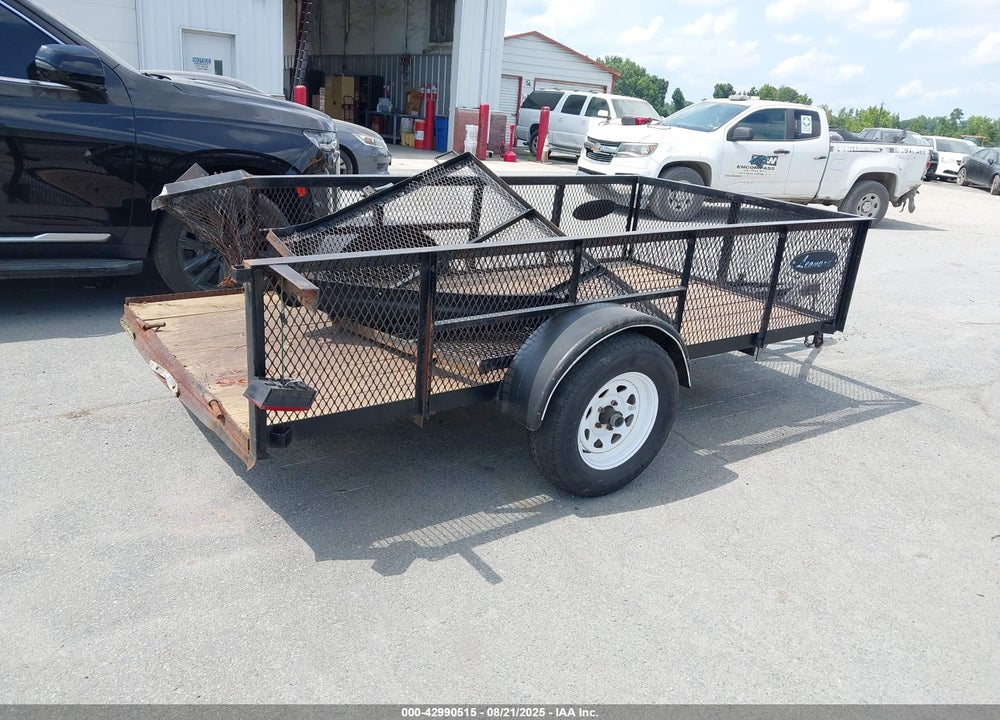 2009 LEONARD 10' UTILITY TRAILER VIN: 5BFAU10199M010617