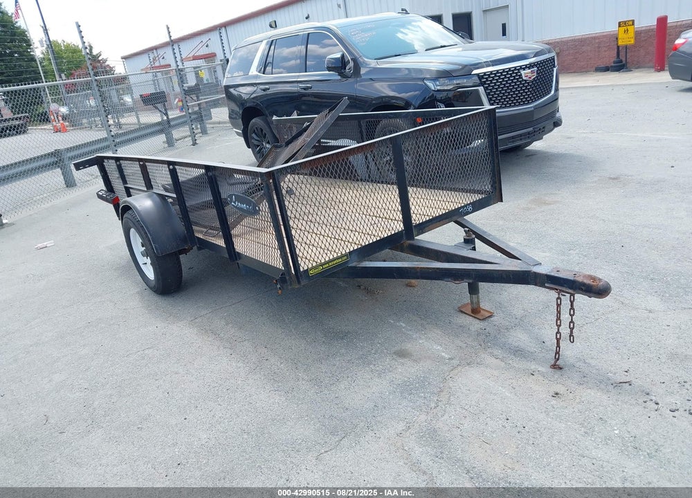 2009 LEONARD 10' UTILITY TRAILER VIN: 5BFAU10199M010617