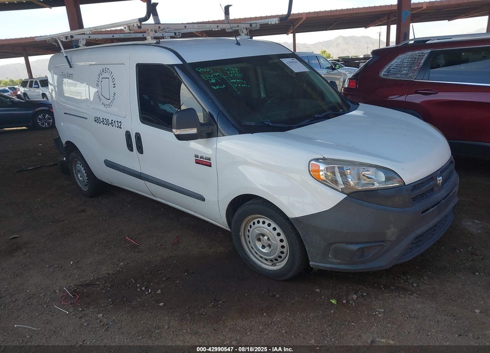 2018 RAM PROMASTER CITY TRADESMAN VIN: ZFBERFAB8J6K71940