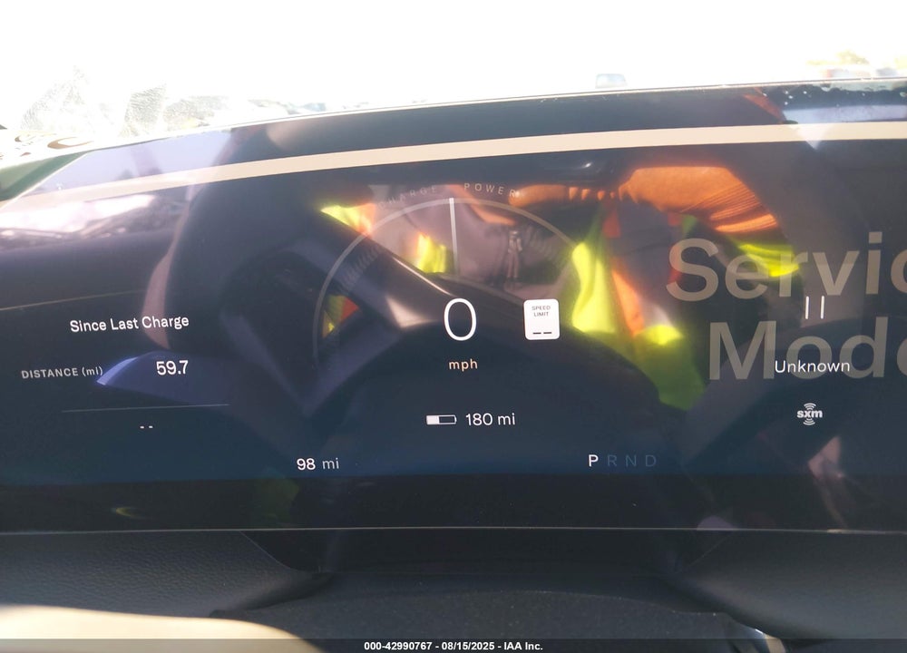 2025 LUCID AIR TOURING VIN: 50EA1TEA0SA014638