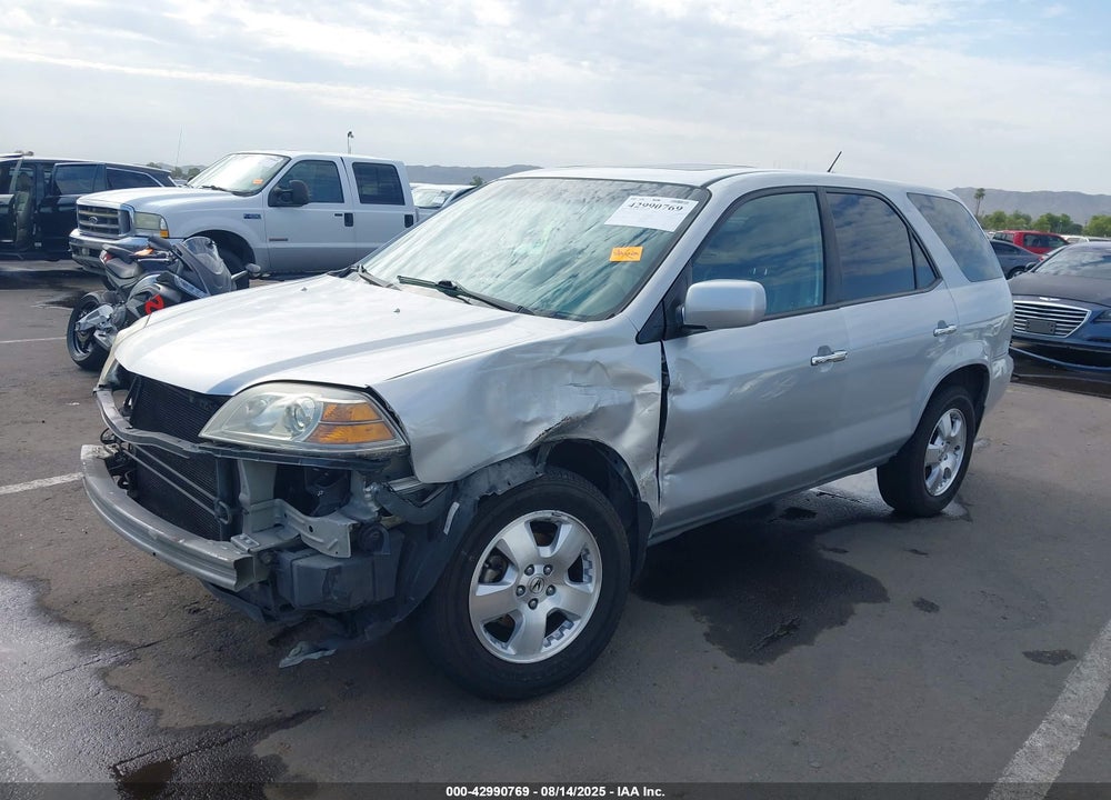 2004 ACURA MDX VIN: 2HNYD18224H535538