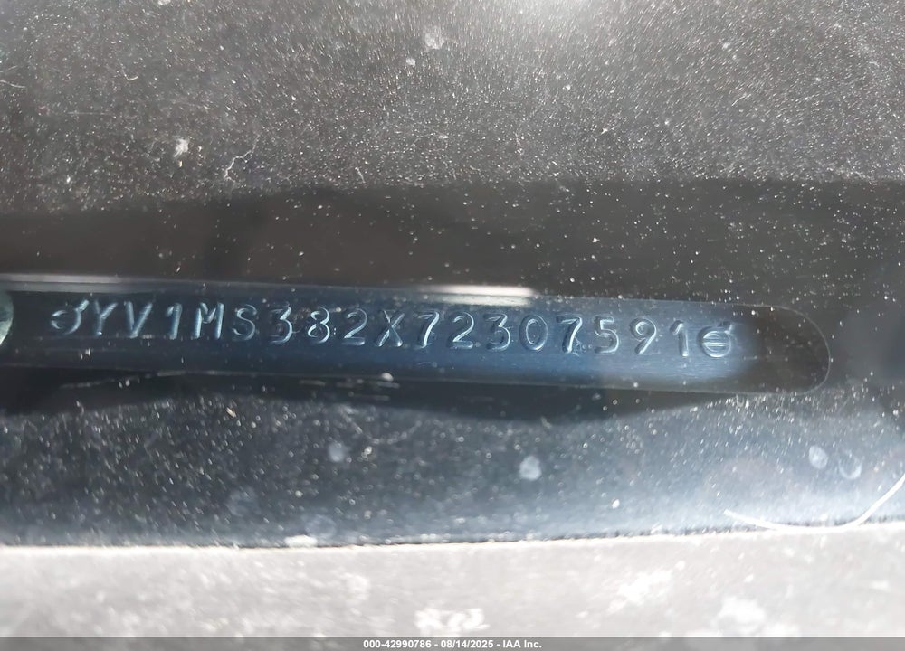 2007 VOLVO S40 2.4I VIN: YV1MS382X72307591