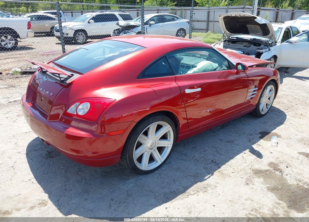 2005 CHRYSLER CROSSFIRE LIMITED VIN: 1C3AN69L95X042188