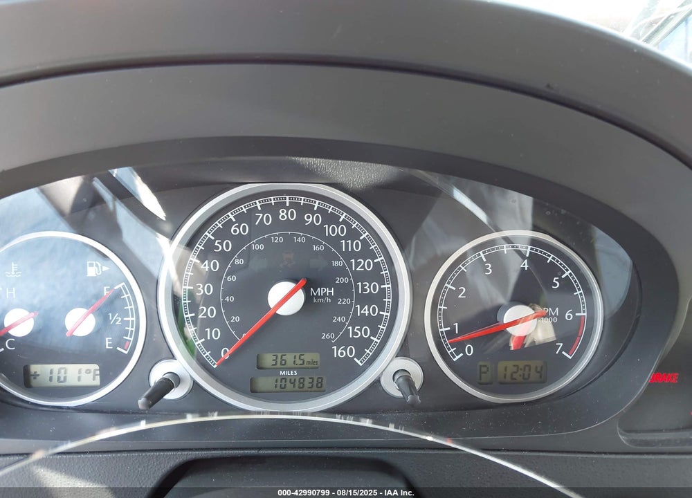 2005 CHRYSLER CROSSFIRE LIMITED VIN: 1C3AN69L95X042188