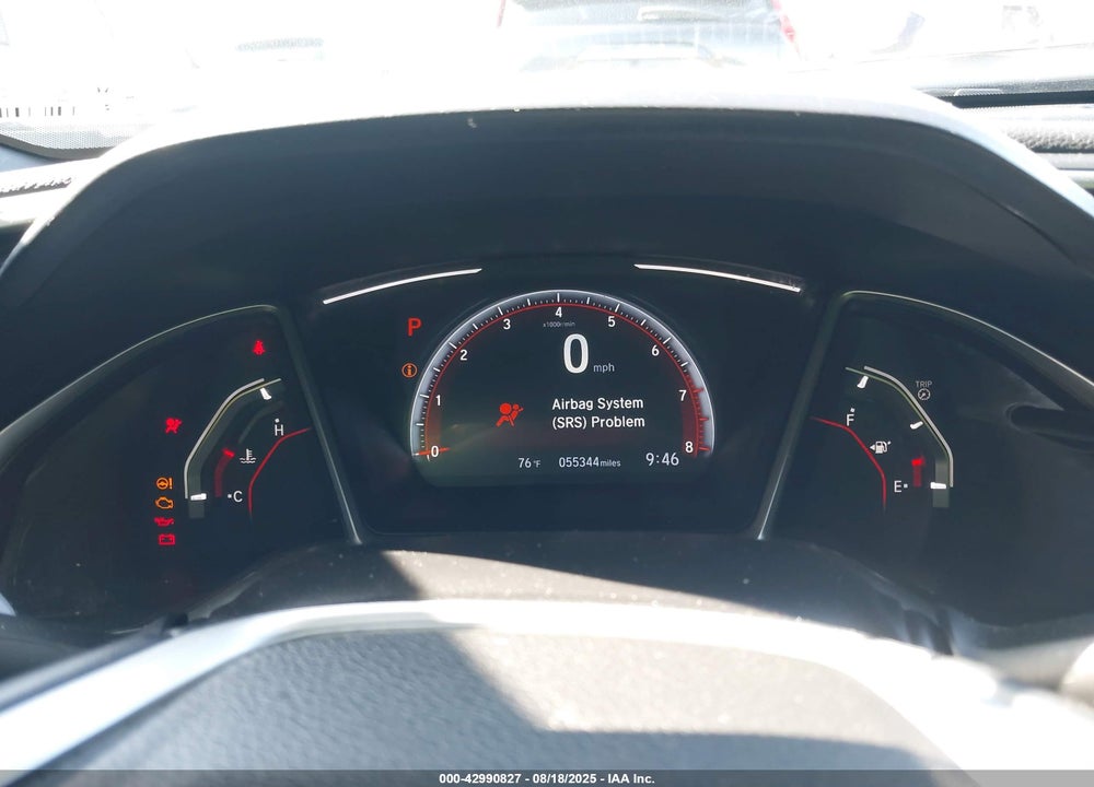 2019 HONDA CIVIC VIN: 2HGFC2F88KH569964