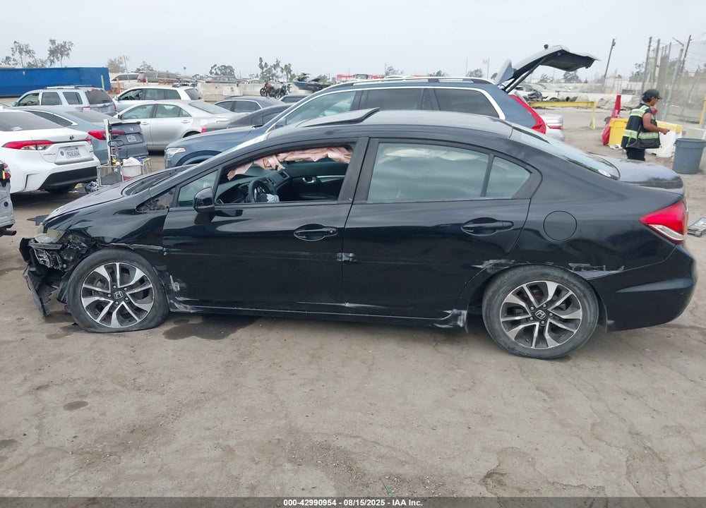 2013 HONDA CIVIC EX VIN: 19XFB2F83DE218153