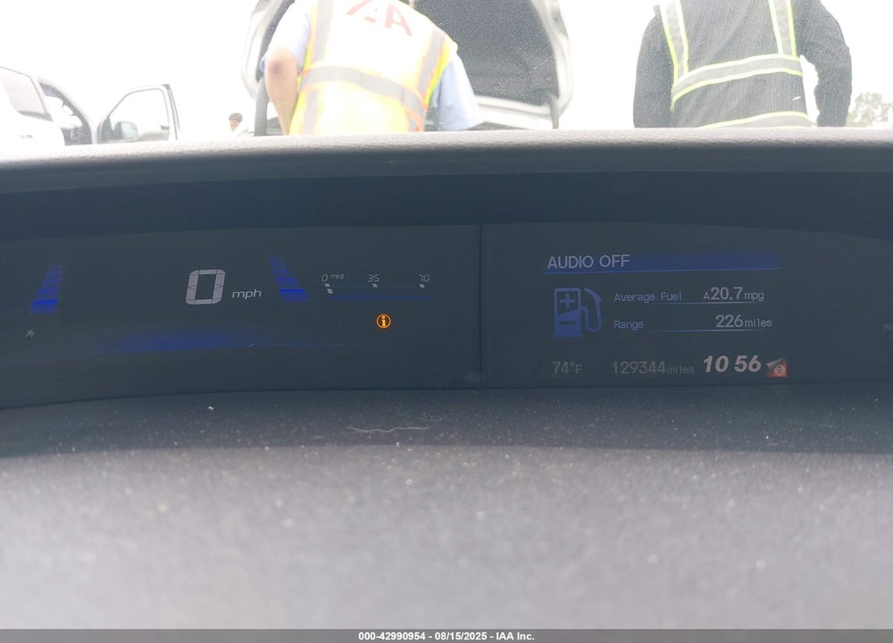 2013 HONDA CIVIC EX VIN: 19XFB2F83DE218153