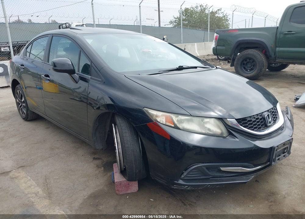 2013 HONDA CIVIC EX VIN: 19XFB2F83DE218153