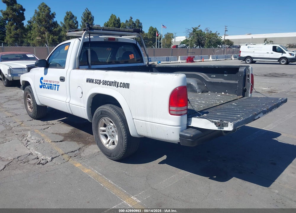 2002 DODGE DAKOTA SPORT VIN: 1B7FL36N32S507116