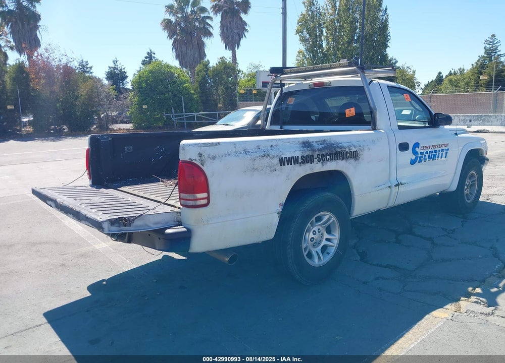2002 DODGE DAKOTA SPORT VIN: 1B7FL36N32S507116