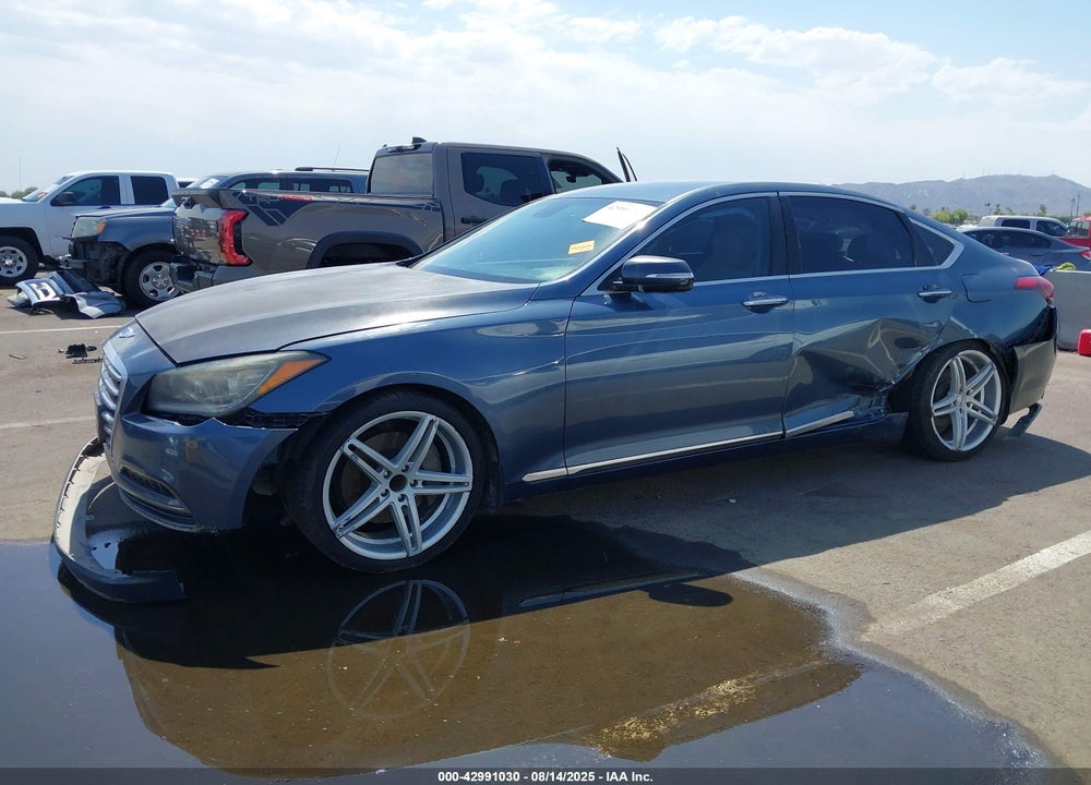 2015 HYUNDAI GENESIS VIN: KMHGN4JE9FU084009