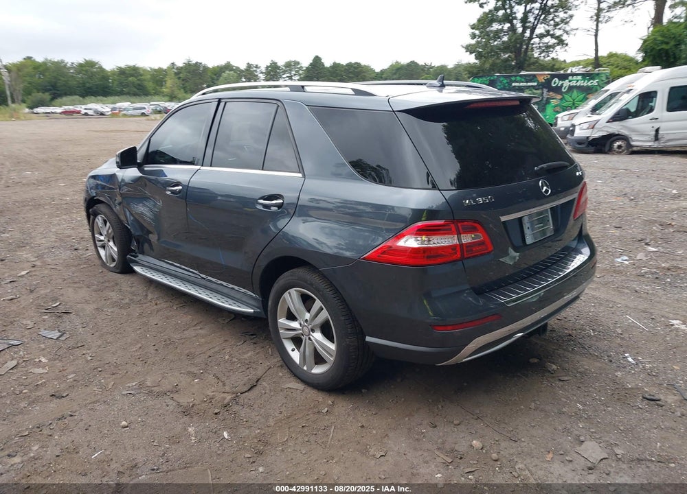 2015 MERCEDES-BENZ ML-CLASS VIN: 4JGDA5HB5FA491603