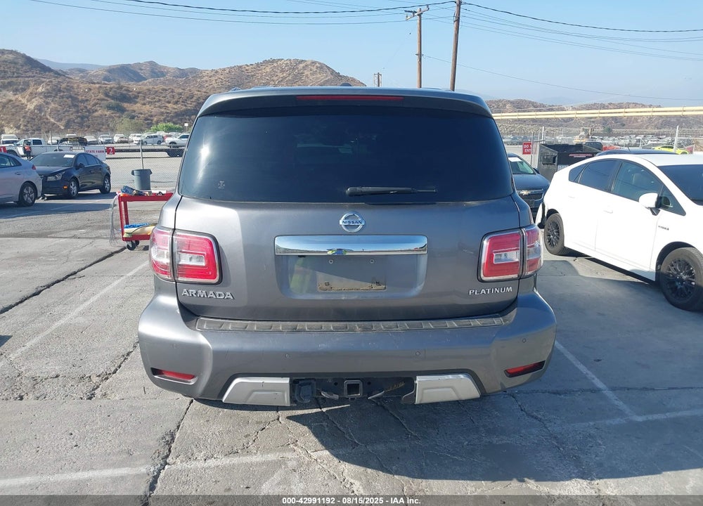2018 NISSAN ARMADA VIN: JN8AY2NF6JX300239
