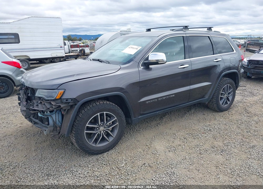 2017 JEEP GRAND CHEROKEE LIMITED 4X4 VIN: 1C4RJFBG3HC884642