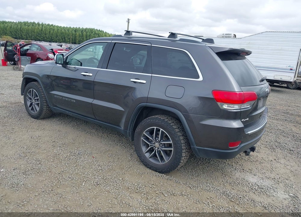 2017 JEEP GRAND CHEROKEE LIMITED 4X4 VIN: 1C4RJFBG3HC884642