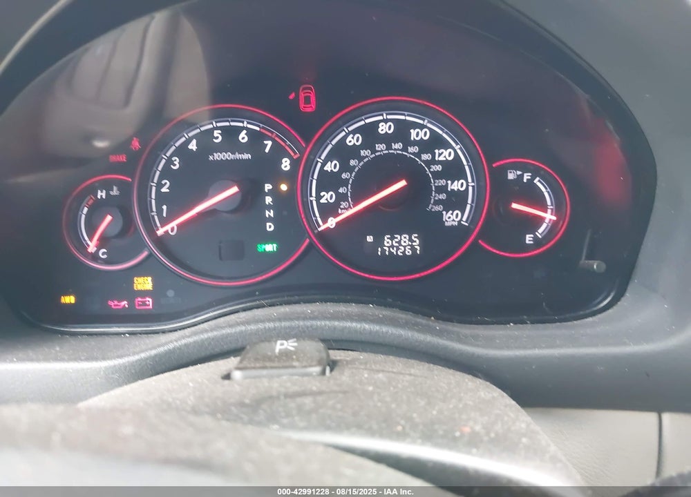 2005 SUBARU LEGACY 2.5GT LIMITED VIN: 4S3BL676554229979