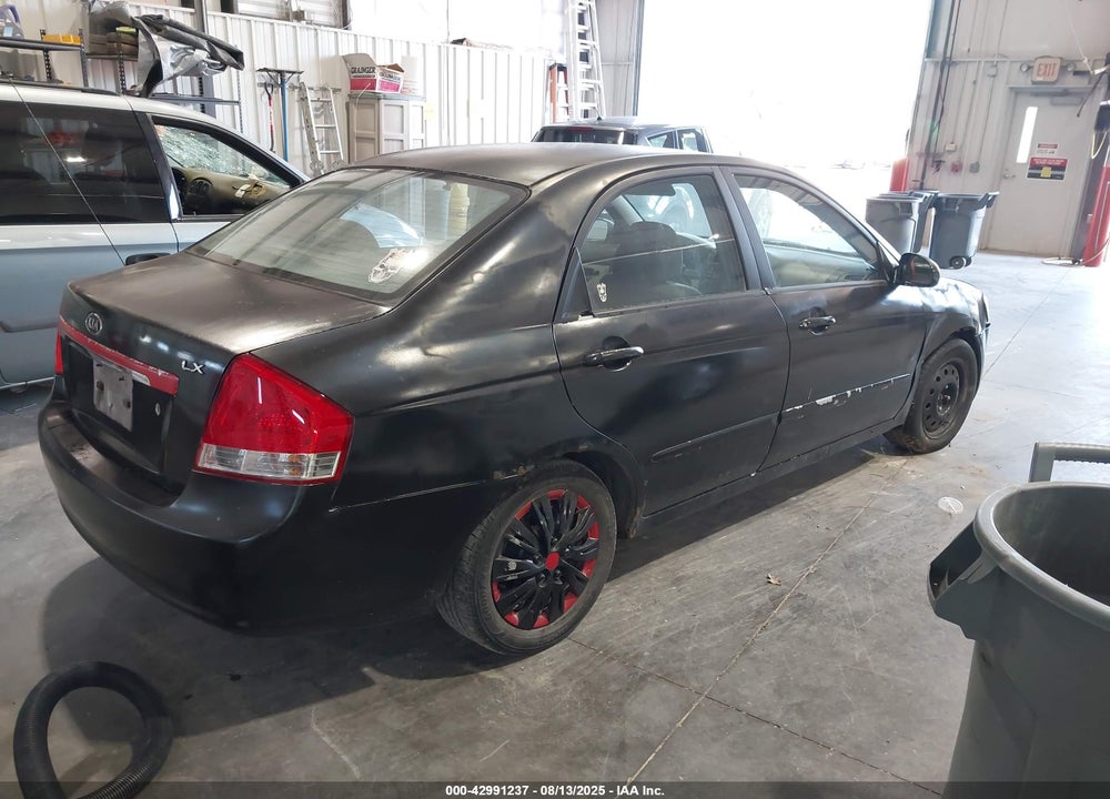 2007 KIA SPECTRA LX VIN: KNAFE121775386465