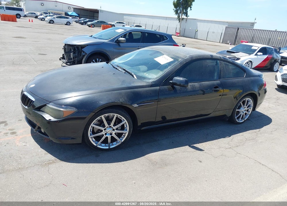 2004 BMW 645CI VIN: WBAEH73484B190000