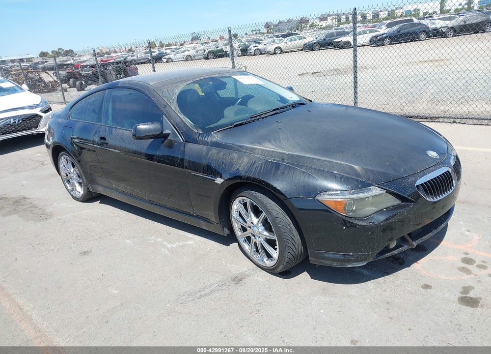2004 BMW 645CI VIN: WBAEH73484B190000