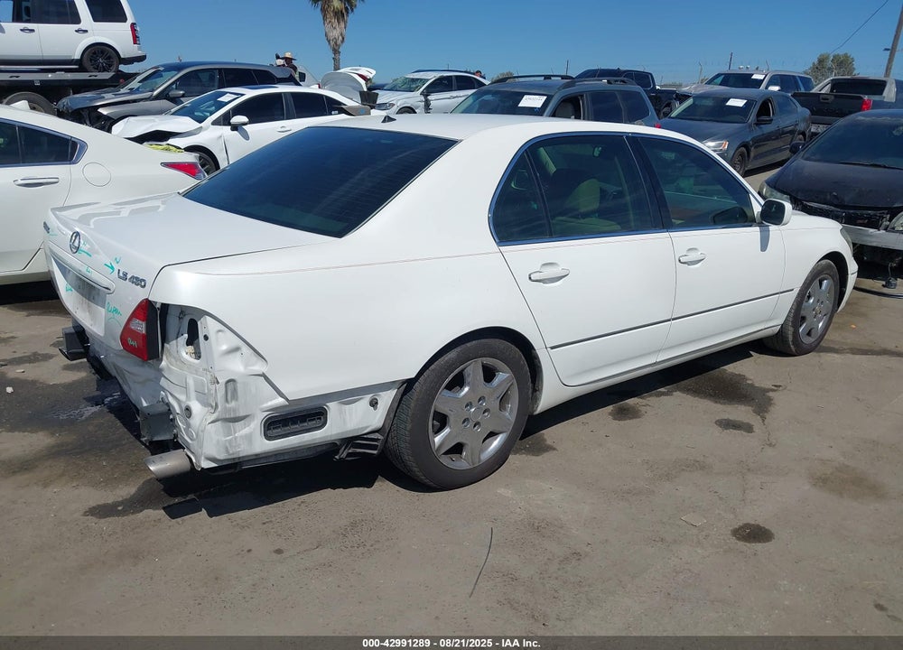 2004 LEXUS LS 430 VIN: JTHBN36F640149511