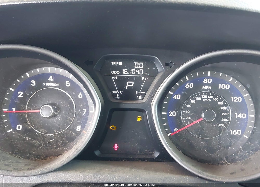 2013 HYUNDAI ELANTRA VIN: 5NPDH4AE5DH285816