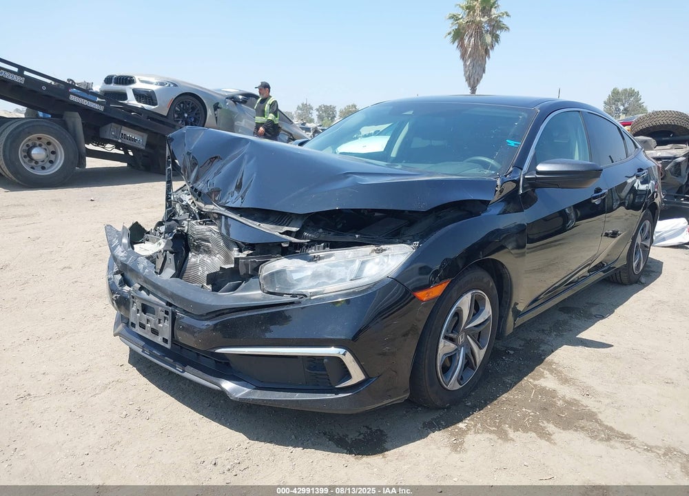 2019 HONDA CIVIC VIN: 2HGFC2F6XKH507772