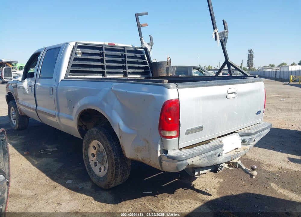 2005 FORD F250 SUPER DUTY VIN: 1FTSW21Y25EC43035