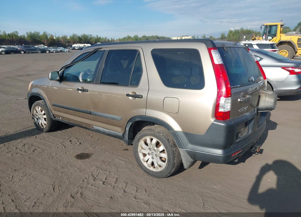2006 HONDA CR-V EX VIN: SHSRD788X6U416784