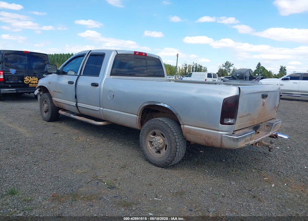 2005 DODGE RAM 2500 SLT/LARAMIE VIN: 3D7KS28D35G703641