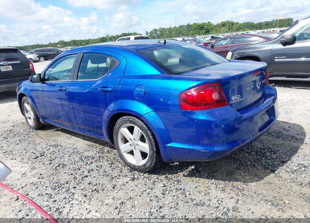 2013 DODGE AVENGER VIN: 1C3CDZAB8DN644767
