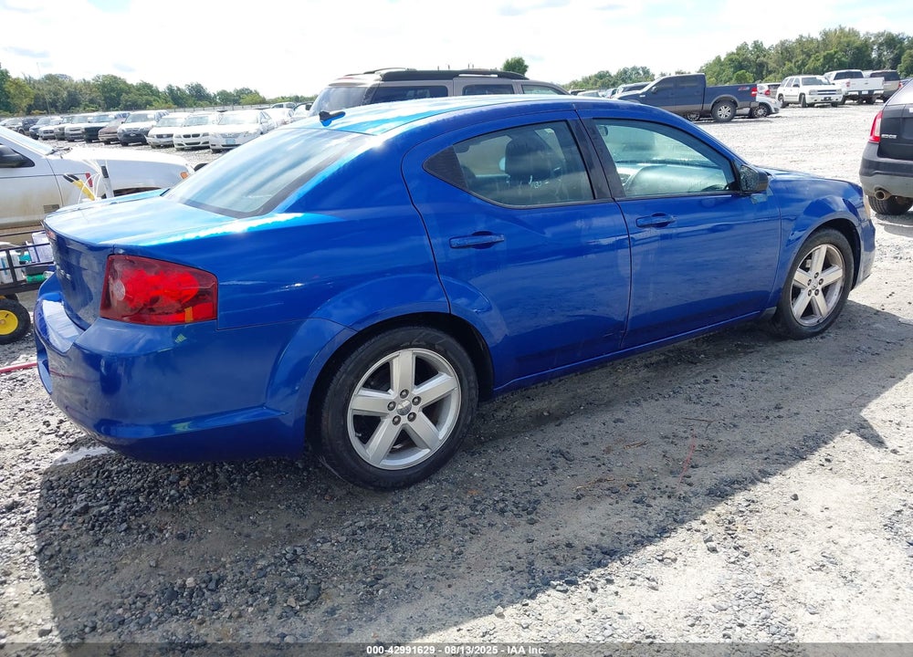 2013 DODGE AVENGER VIN: 1C3CDZAB8DN644767