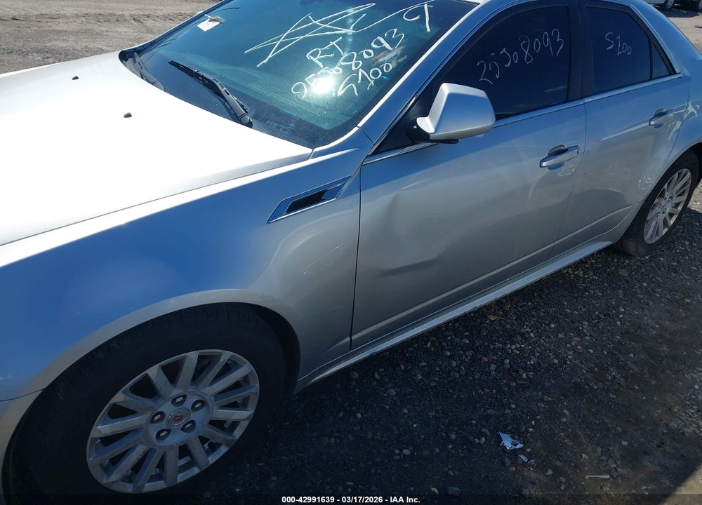 2013 CADILLAC CTS LUXURY VIN: 1G6DE5E51D0106891