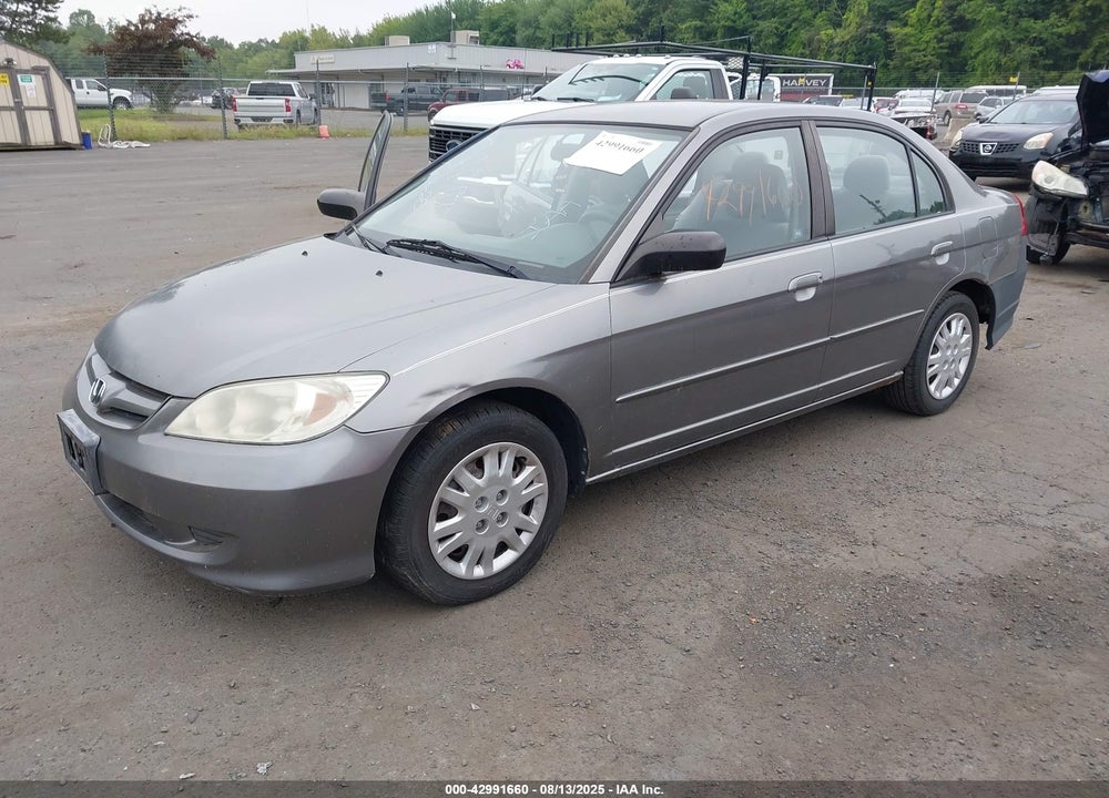 2005 HONDA CIVIC LX VIN: 2HGES15515H526815