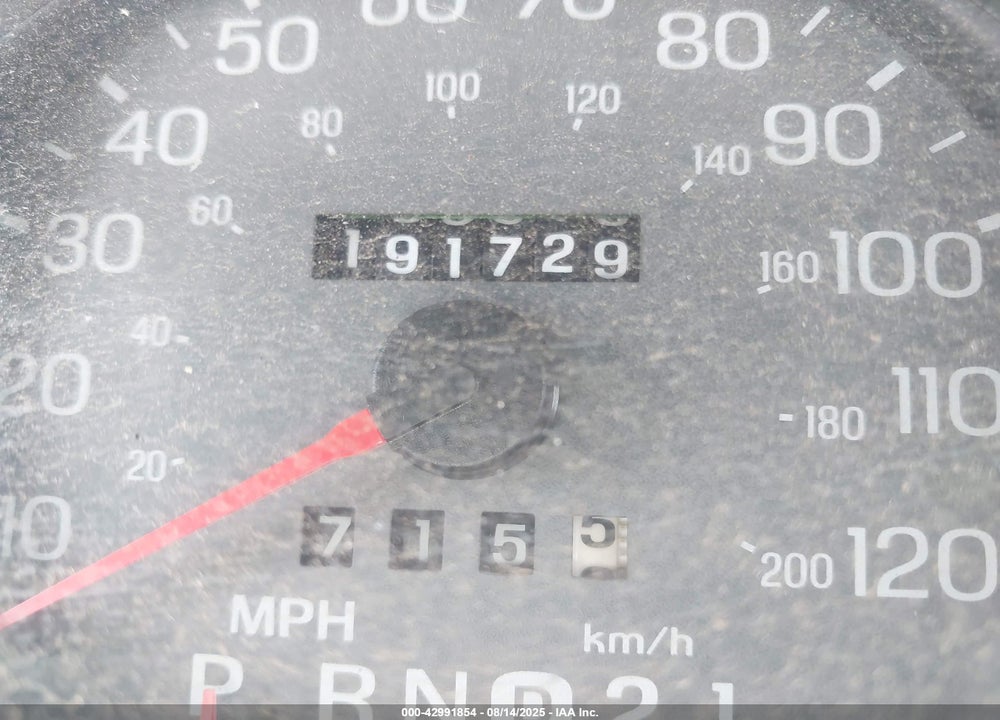 2000 MERCURY GRAND MARQUIS LS VIN: 2MEFM75W1YX716616