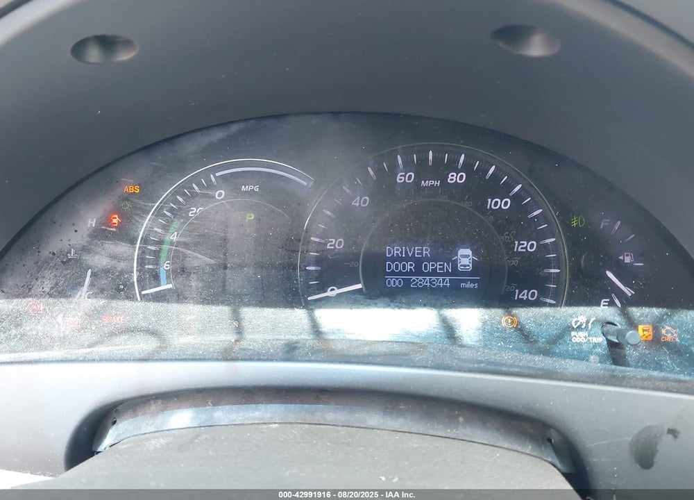 2010 TOYOTA CAMRY HYBRID VIN: 4T1BB3EK2AU115333