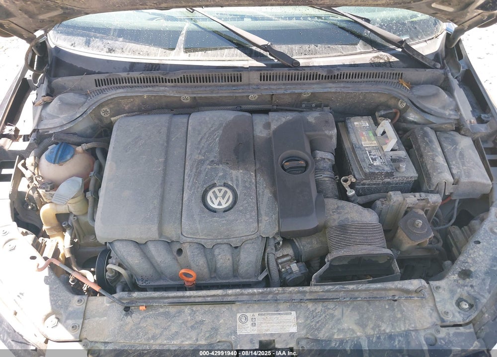2012 VOLKSWAGEN JETTA 2.5L SE VIN: 3VWDP7AJXCM350747