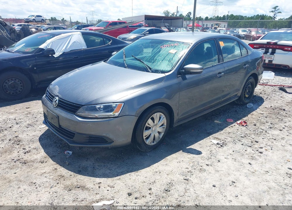 2012 VOLKSWAGEN JETTA 2.5L SE VIN: 3VWDP7AJXCM350747