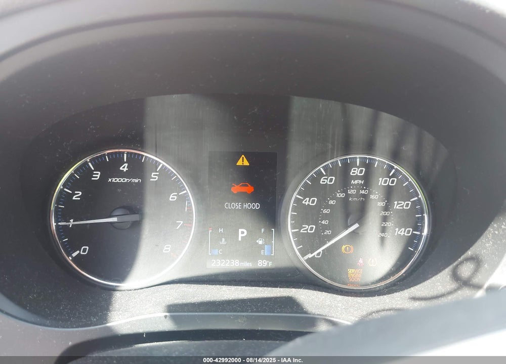 2019 MITSUBISHI OUTLANDER VIN: JA4AD2A36KZ018251