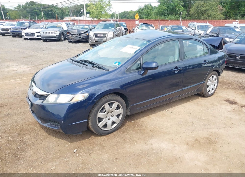 2010 HONDA CIVIC VIN: 2HGFA1F51AH543341