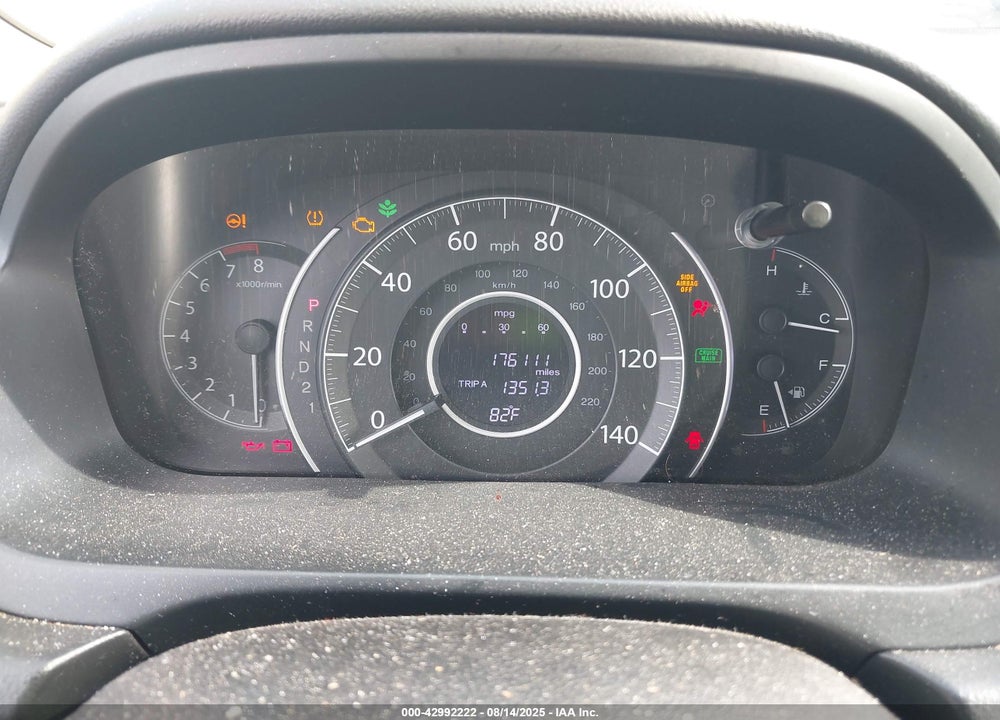 2012 HONDA CR-V EX-L VIN: JHLRM3H78CC002082