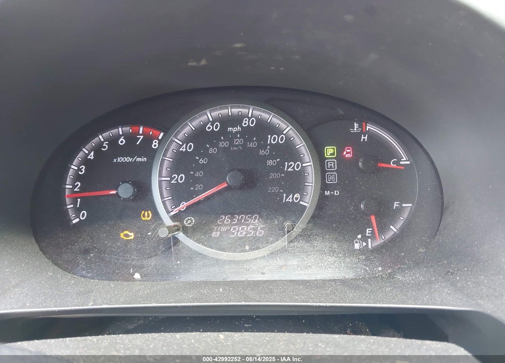 2008 MAZDA 5 SPORT VIN: JM1CR293880323624