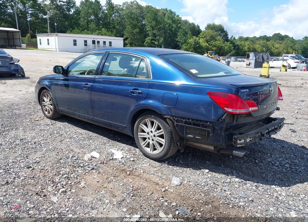2005 TOYOTA AVALON LIMITED VIN: 4T1BK36B25U020601