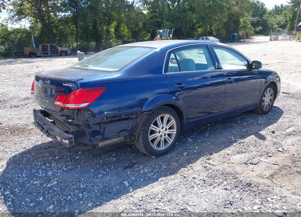 2005 TOYOTA AVALON LIMITED VIN: 4T1BK36B25U020601