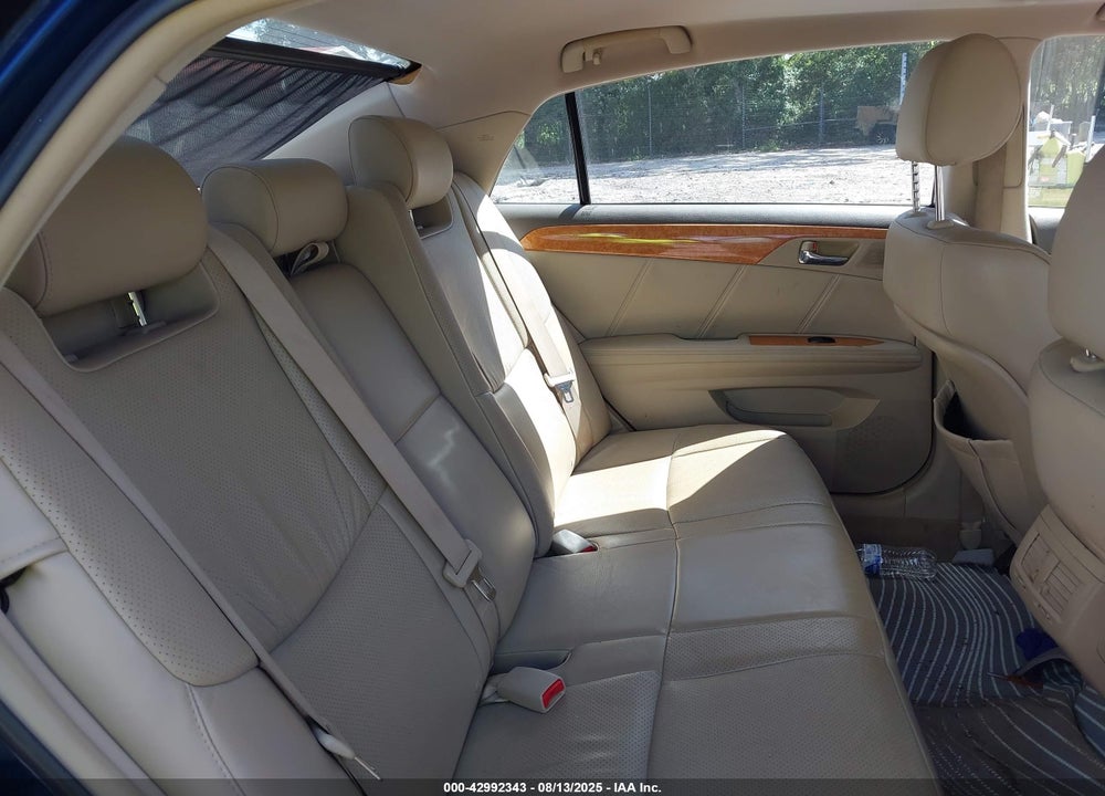 2005 TOYOTA AVALON LIMITED VIN: 4T1BK36B25U020601
