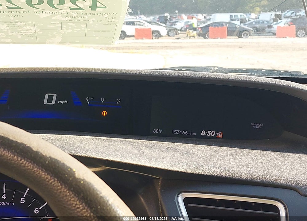 2015 HONDA CIVIC VIN: 19XFB2F59FE086816